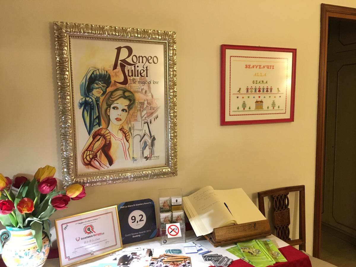 B&B La Giara Di Giambra Rosario Verona Kültér fotó